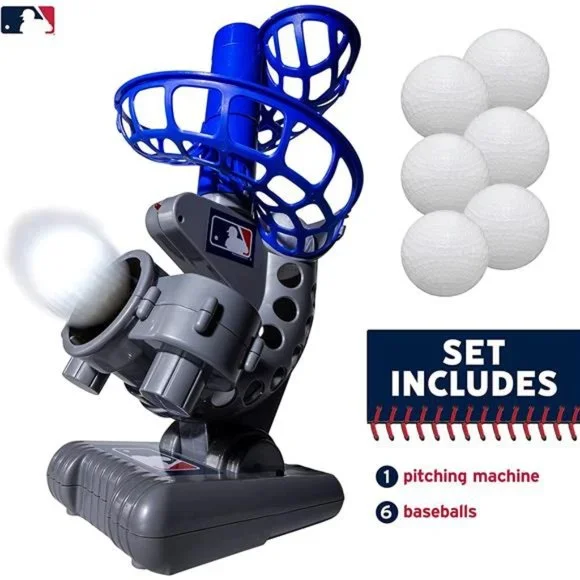 Sports MLB Kids Electronic Baseball Pitching Machine - Automatic Youth Pitching